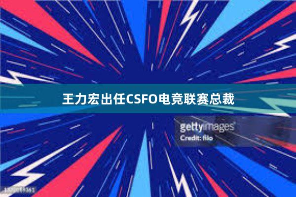 王力宏出任CSFO电竞联赛总裁