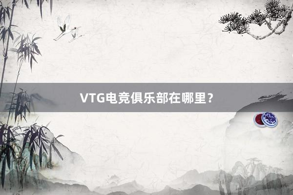 VTG电竞俱乐部在哪里？