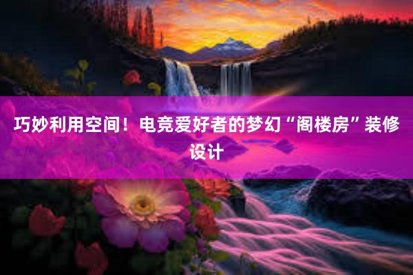 巧妙利用空间！电竞爱好者的梦幻“阁楼房”装修设计